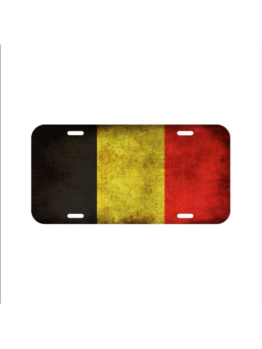 NEW Belgium Aluminum License Plate CAR SUV Truck